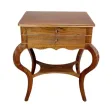 Table d’appoint Travailleuse en Noyer blond massif – Fin XIXe