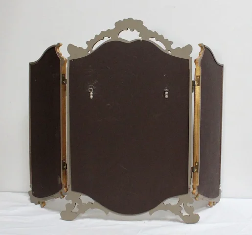 Miroir triptyque, style Louis XV – Milieu XXe