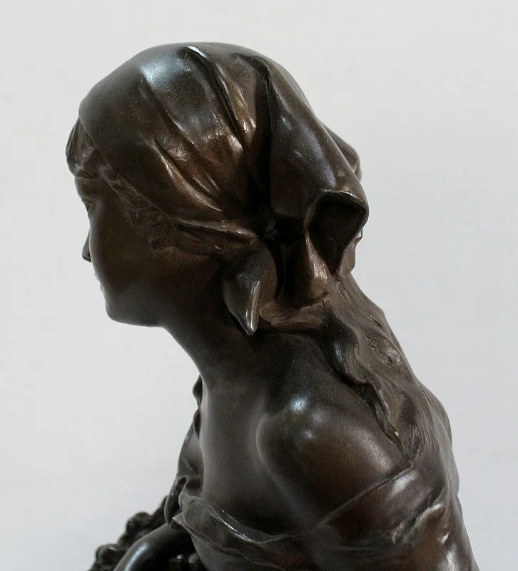 SPELTER SCULPTURE by Louis-Emile CANA