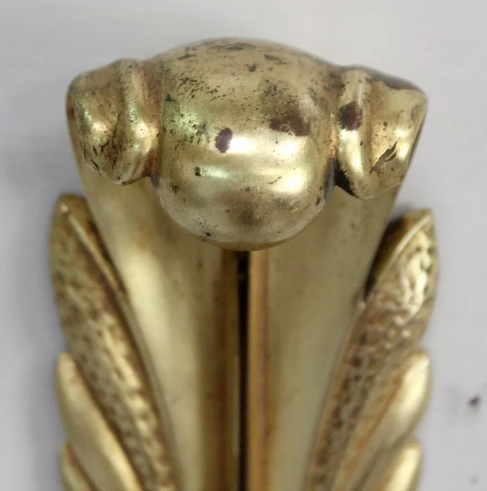 Paire d’Appliques en Bronze Doré – 1950