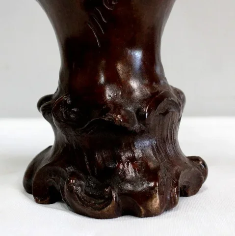Bronze « Femme au Chapeau », de Meslais – Début XXe