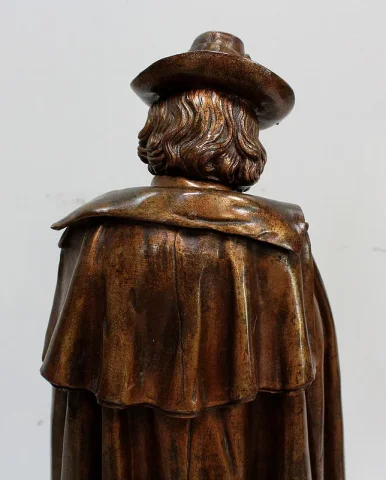 Pendule en Bronze et Marbre « Le Joueur de Flûte », de C-A. Calmels – 2ème partie XIXe