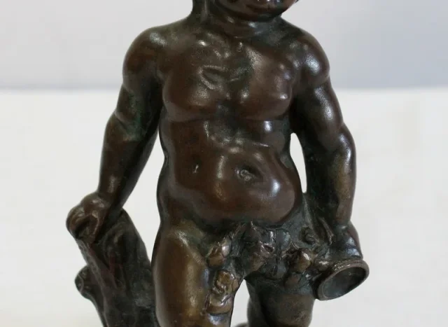 Bronze de Bacchus enfant, par E. Pasteur - XIXe