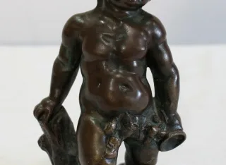BRONZE BACCHUS von E. PASTEUR
