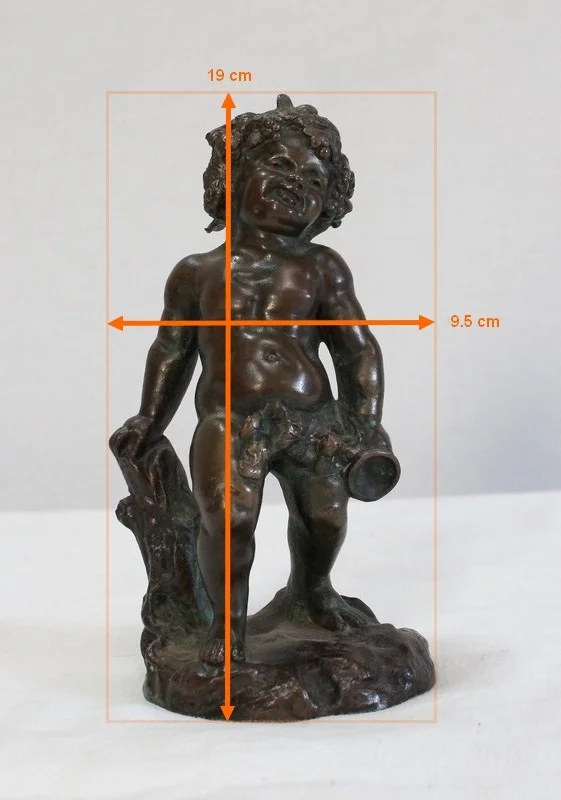 BRONCE BACCHUS de E. PASTEUR