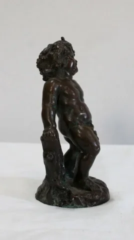 Bronze de Bacchus enfant, par E. Pasteur - XIXe