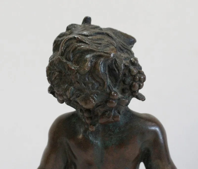 BRONCE BACCHUS de E. PASTEUR