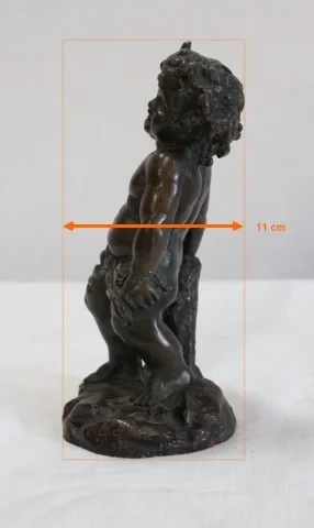 Bronze de Bacchus enfant, par E. Pasteur - XIXe
