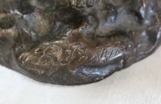 BRONZE BACCHUS von E. PASTEUR