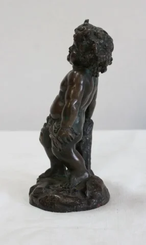 Bronze de Bacchus enfant, par E. Pasteur - XIXe