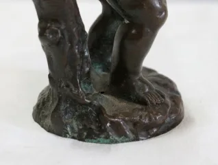 BRONZE BACCHUS von E. PASTEUR
