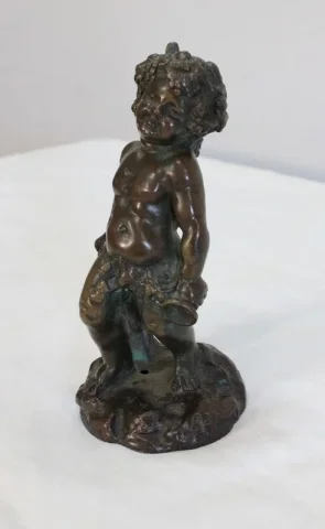 Bronze de Bacchus enfant, par E. Pasteur - XIXe