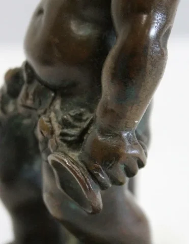 Bronze de Bacchus enfant, par E. Pasteur - XIXe