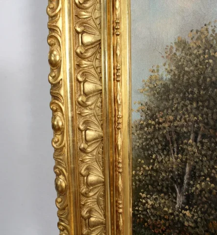 OLIO SU TELA firmato da Jean Emile Vallet