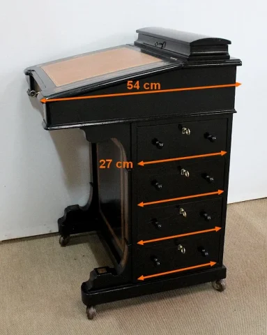 Bureau Davenport, Angleterre – Milieu XIXe
