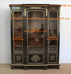 BOEKENKAST NAPOLEON III PERIODE