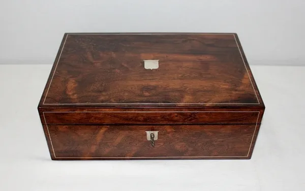 Ecritoire de voyage « Pearce Maker London » – 2ème moitié du XIXe