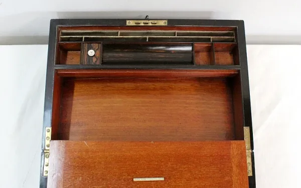 Ecritoire de voyage « Pearce Maker London » – 2ème moitié du XIXe