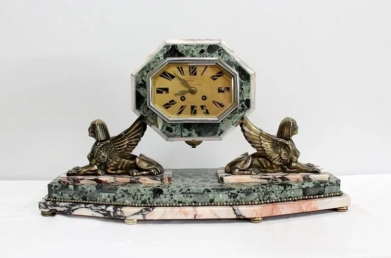 ART DECO ZEITRAUM-MANTEL-GARNITUR