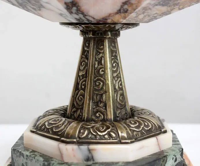ART DECO ZEITRAUM-MANTEL-GARNITUR