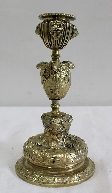 Paire de Bouts de Table  en Bronze – Fin XIXe