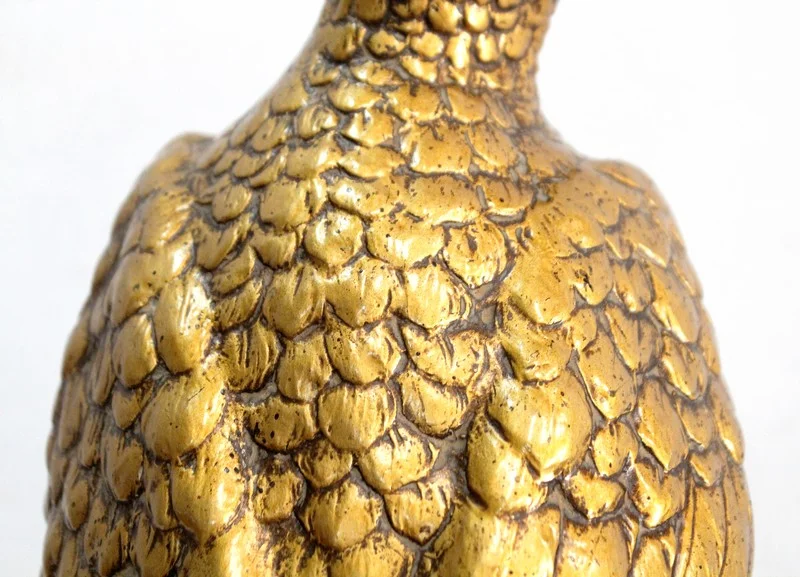 Sculpture en Plâtre d’un Rapace sur son rocher, d’après P.Balestra -  Début XXe