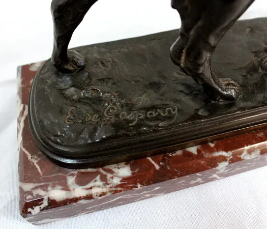 BRONZE DOG by E. de GASPARY