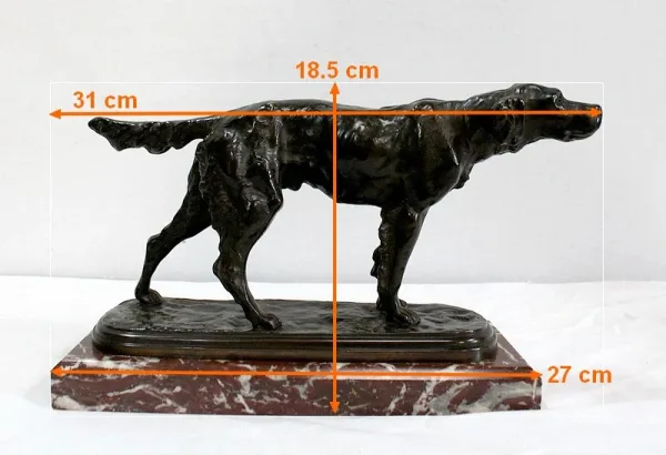 BRONZE DOG by E. de GASPARY