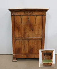 Secrétaire Restauration en Noyer – Milieu XIXe