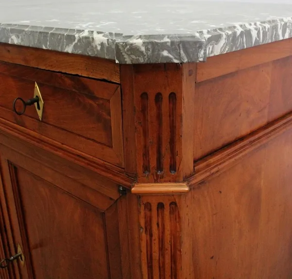 Enfilade Louis XVI en merisier massif – XVIIIe