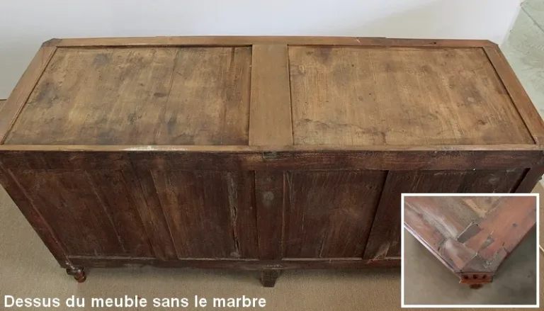 Enfilade Louis XVI en merisier massif – XVIIIe
