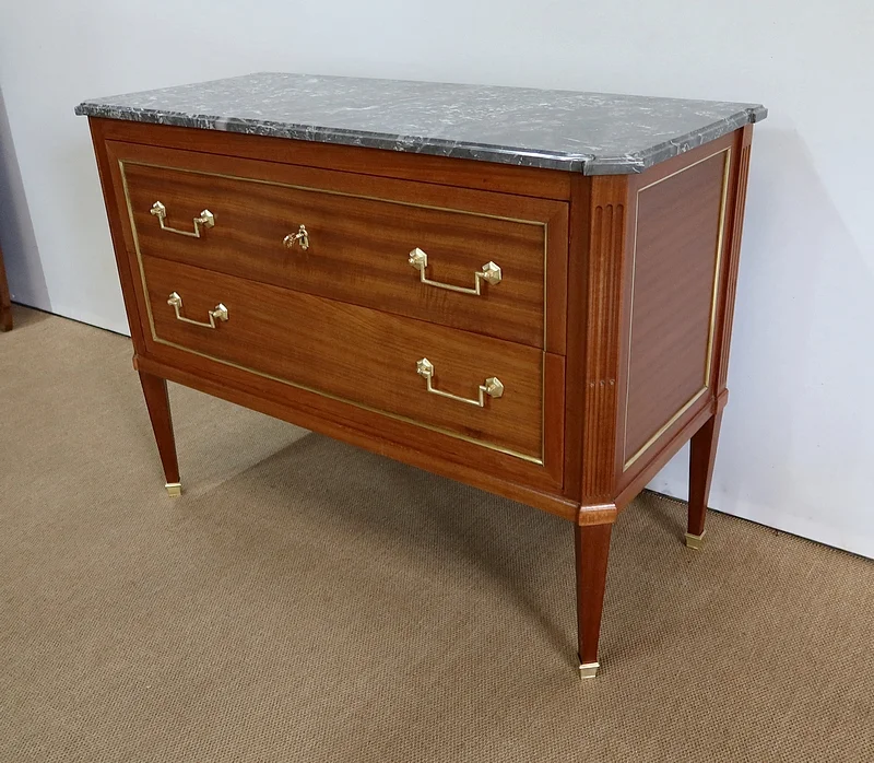 Commode Sauteuse en Acajou, style Louis XVI – 2ème partie du XIXe