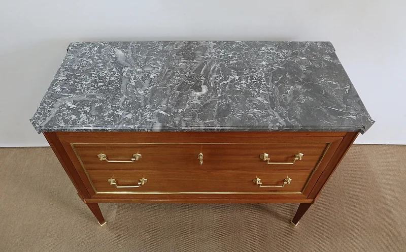 Commode Sauteuse en Acajou, style Louis XVI – 2ème partie du XIXe