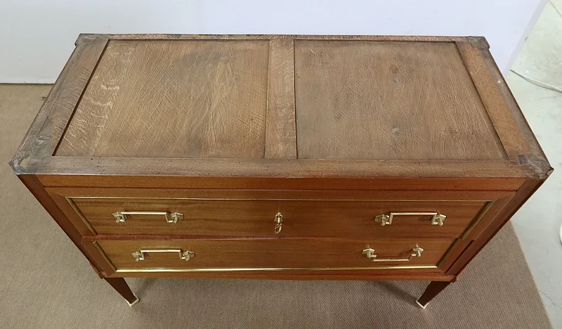 Commode Sauteuse en Acajou, style Louis XVI – 2ème partie du XIXe