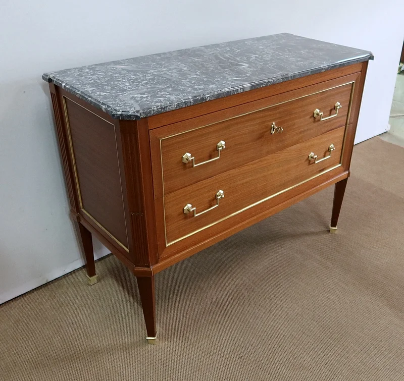 Commode Sauteuse en Acajou, style Louis XVI – 2ème partie du XIXe