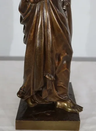 BRONZE GROUP signed by Etienne Henri Dumaige