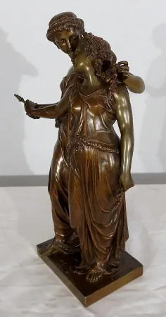 BRONZE GROUP signed by Etienne Henri Dumaige