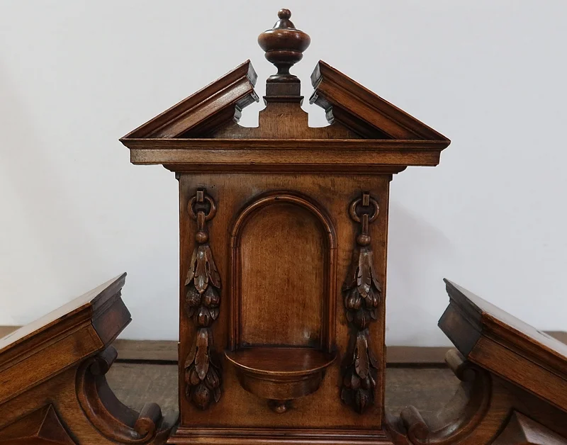 Buffet deux corps diminutif en Noyer, Renaissance – XVIIe