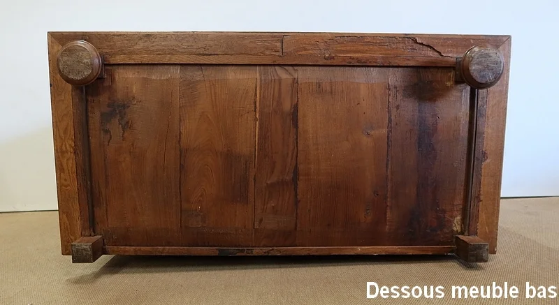 Buffet deux corps diminutif en Noyer, Renaissance – XVIIe