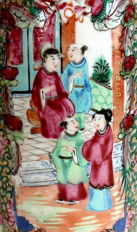 PAAR CHINESISCHE VASEN