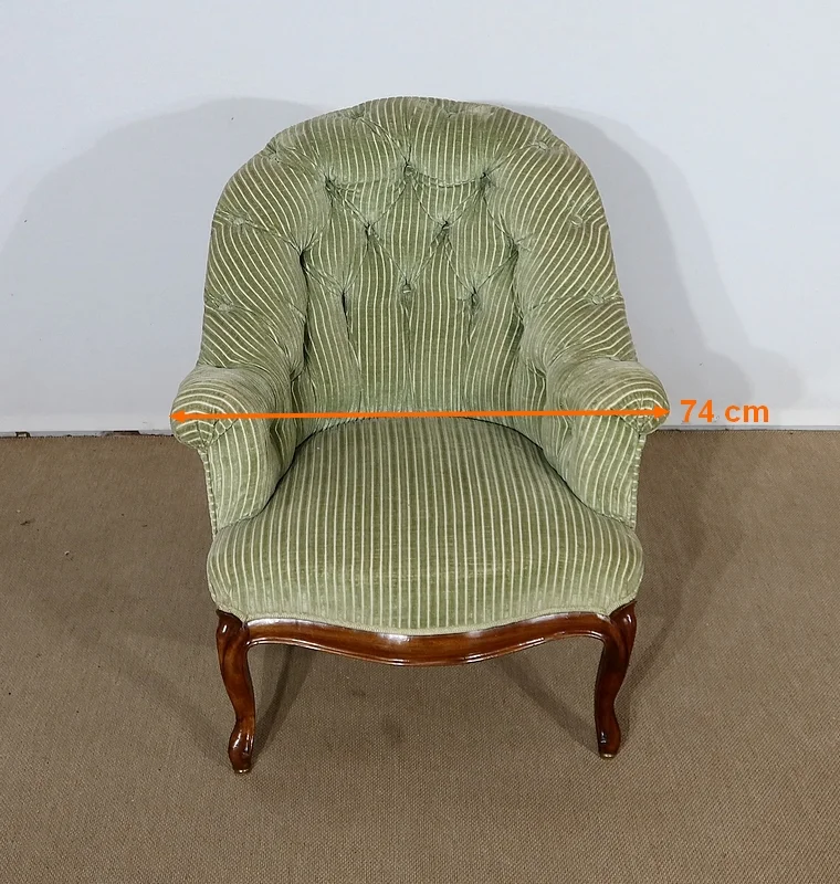 PAIR OF NAPOLEON III PERIOD ARMCHAIRS
