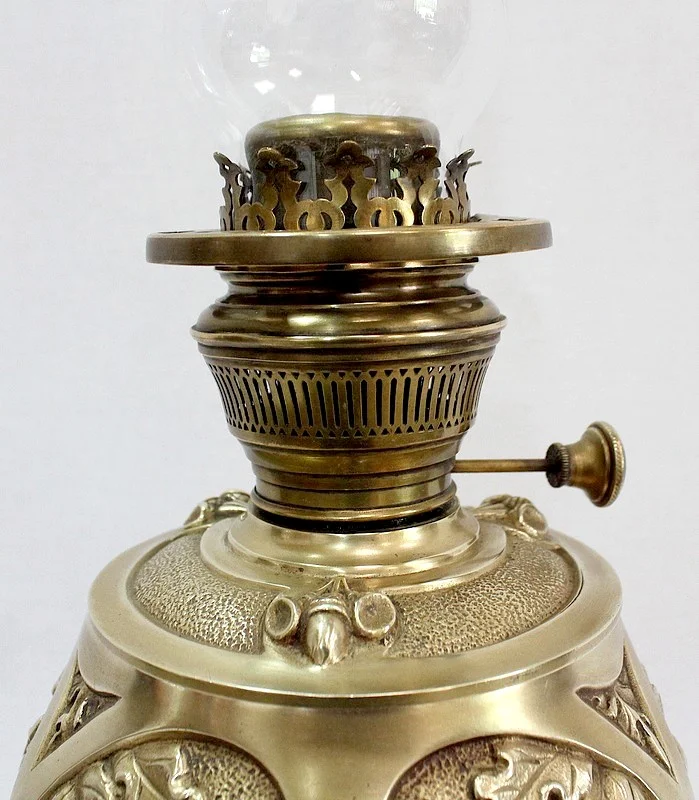 ART DECO PERIOD PETROL LAMP
