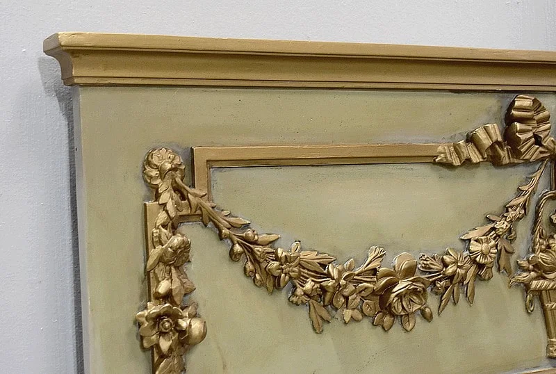 LOUIS XVI  STYLE TRUMEAU MIRROR