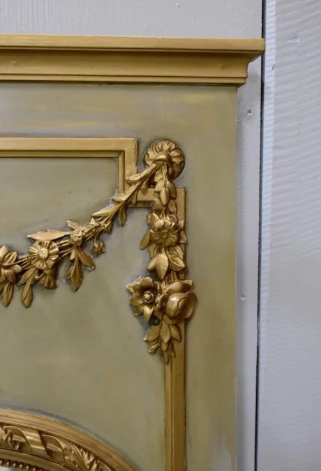 LOUIS XVI  STYLE TRUMEAU MIRROR