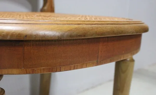 PAIR OF CANE CHAIRS