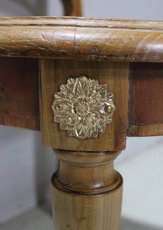Paire de Chaises Cannées, en Merisier Blond massif - 1920/1930