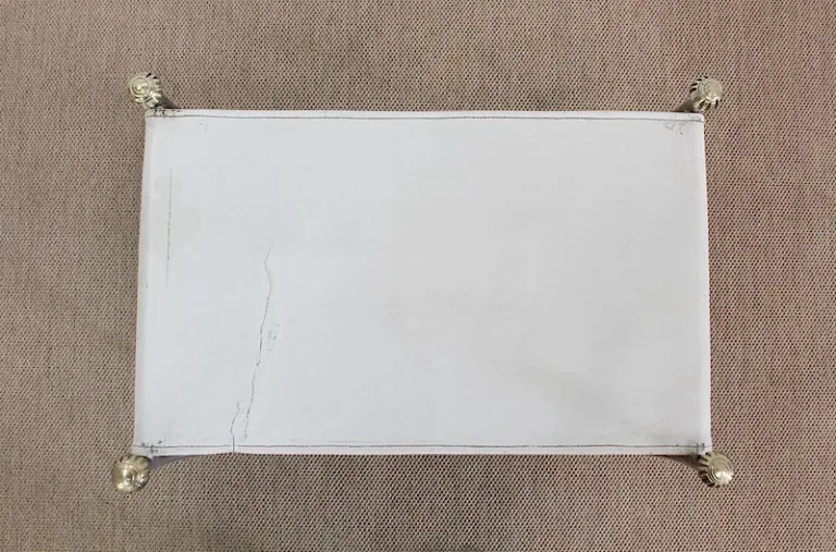 Tabouret Curule, goût Jansen – XXe