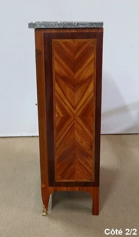 Meuble d’appui Transition Louis XV / Louis XVI en Bois de Rose - 1ère partie de XIXe
