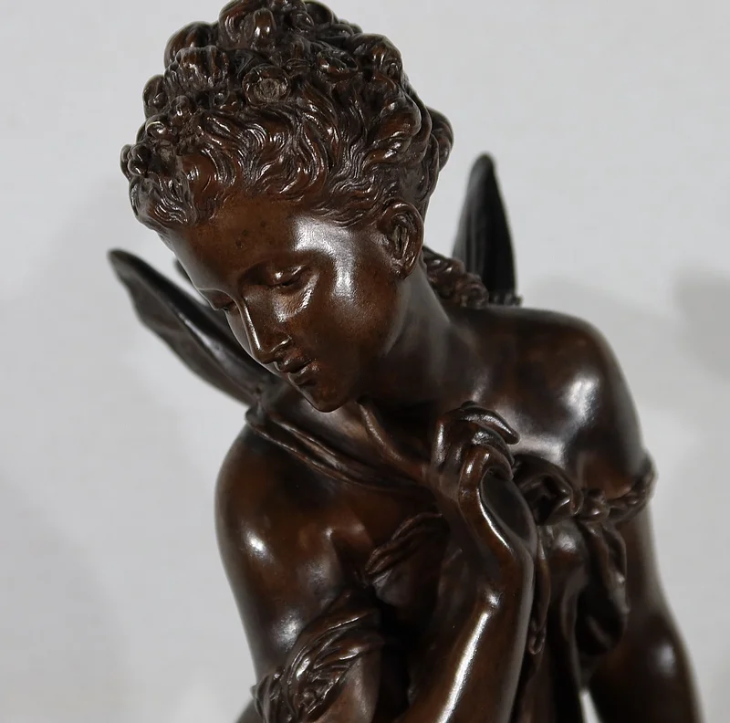 Important Bronze « Ondine » par M. Moreau – Milieu XIXe