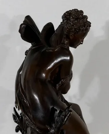 BRONZESTATUE von M. MOREAU